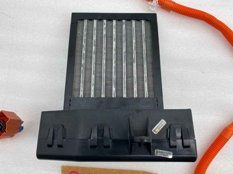 1035327 00 B ⭕ 16-20 Tesla Model X Rear PTC Heater Core Electric Unit w/ Harness 1035327-00-B