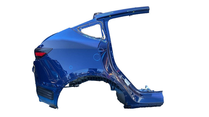 2020-2023 Tesla Model Y Rear Right Quarter Panel Structural Cutout RH Blue PPSB