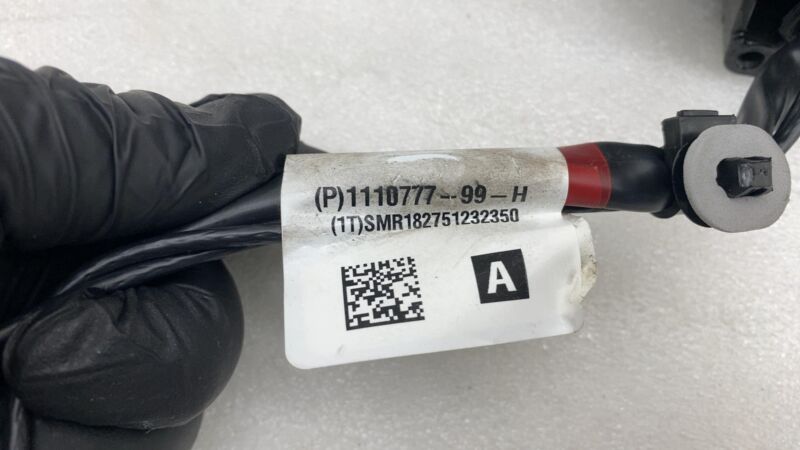 1110777-99-H ⭕ 2017-2020 Tesla Model 3 Driver Exterior Rear View Door Mirror Left Black PBSB