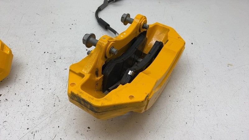 PT00000728 2022-2024 Rivian R1T R1S Adventure Set of 4 Front & Rear Brake Caliper Yellow