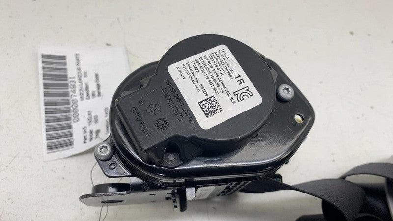 108127901H ⭕ 2017-2023 Tesla Model 3 Front Right 1st Row Seat Belt & Retractor 1081279-01-H