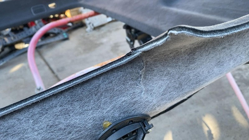 2022-2024 Rivian R1S Roof Headliner Microfiber Suede w/ Panoramic Sunroof Black