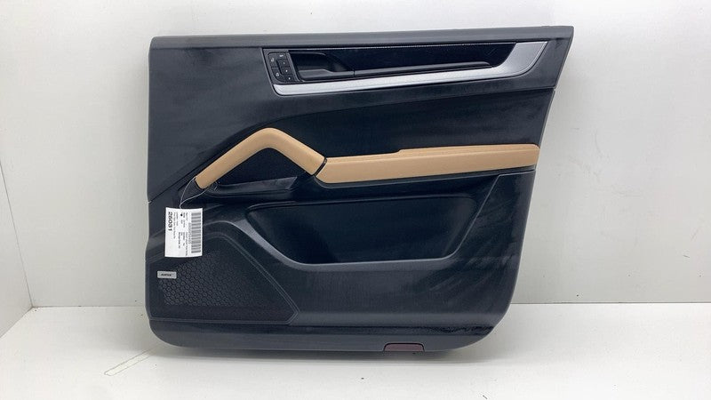 ⭕ 2024 Porsche Cayenne Front Passenger Side Door Panel Trim Cover Black Right RH