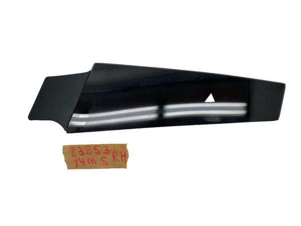 ⭕ 2012-2015 Tesla Model S MS Right B-Pillar Molding Applique Glass Trim Cover RH