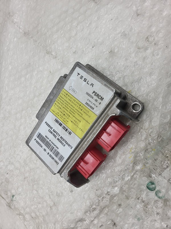 1032224 00 B ⭕ 16-19 Model S Passive Safety Restraint Control Module Crash Data 1032224-00-B
