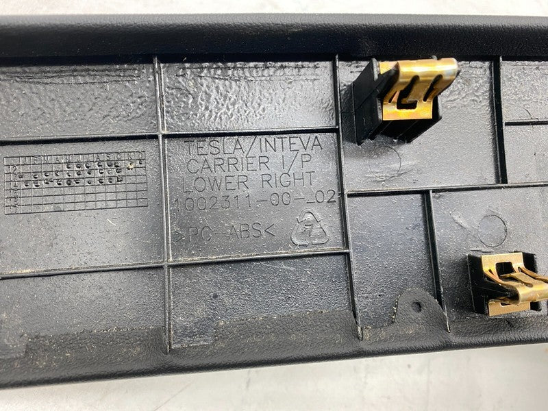 1002310 08 D ⭕ 12-15 Model S MS Lower Passenger Dash Glove Box Trim Panel Right 1002310-08-D
