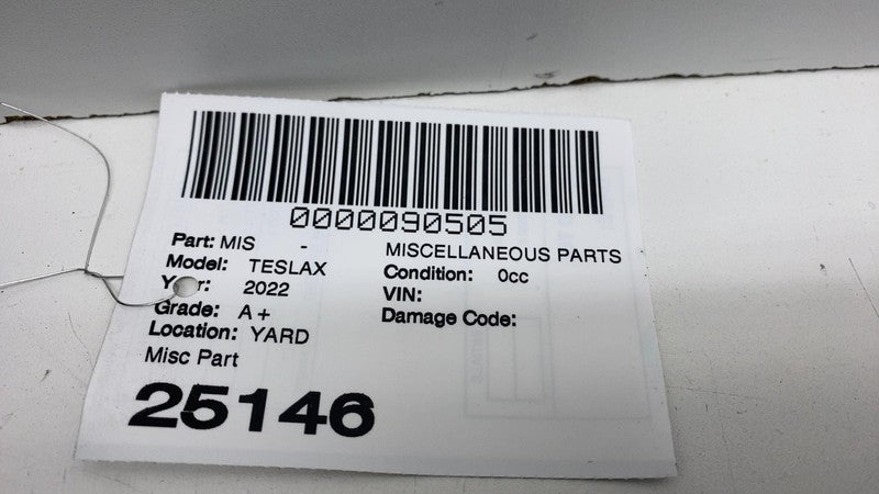 ⭕21-25 Tesla Model X Rear Liftgate Back Door Upper Trim Cover Panel 16