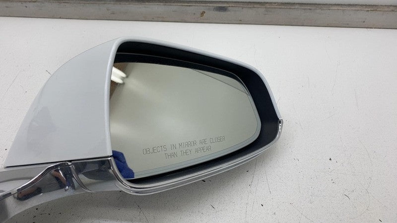 6005863-00-F 12-15 Tesla Model S Right Exterior Rear View Door Mirror White PPSW 6005863-00-F