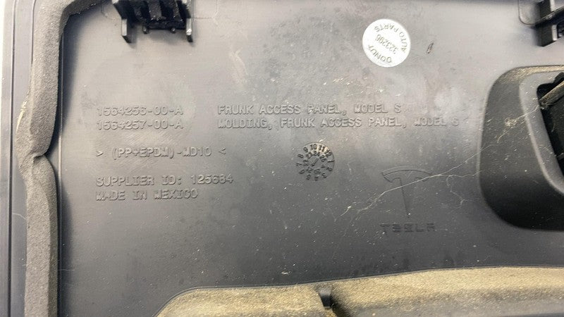 2021-2024 Tesla Model S X Front Trunk Luggage Storage Frunk Access Pan