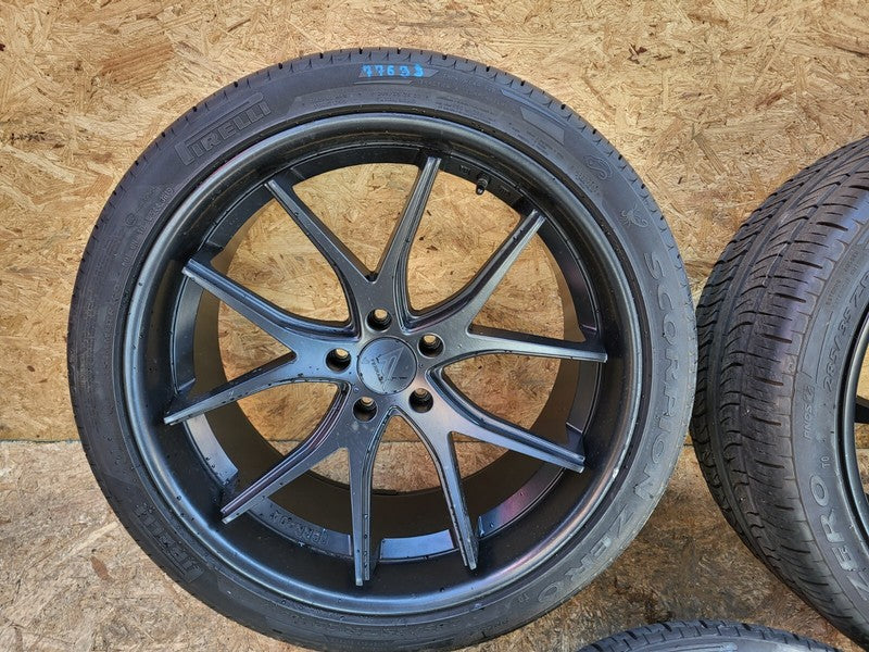 ⭕ SET of 3 Ferrada Wheel Rim 22x9.0 w/ Pirelli Tire Scorpion Zero 285/