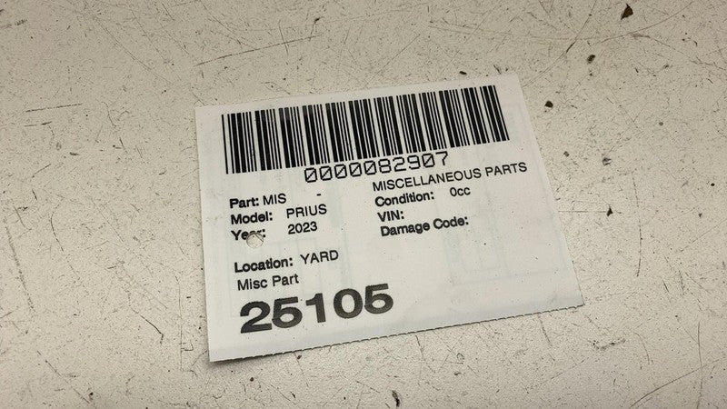 8934047100 ⭕2023-2025 Toyota Prius Clearance Sonar Computer Control Module Unit 89340-47100