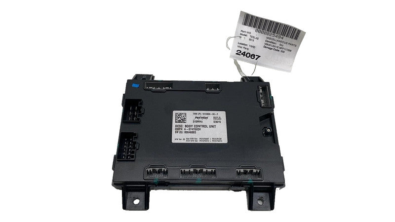 ⭕ 12-20 Tesla Model S Body Controller BCM Control Module (315MHZ) 1010