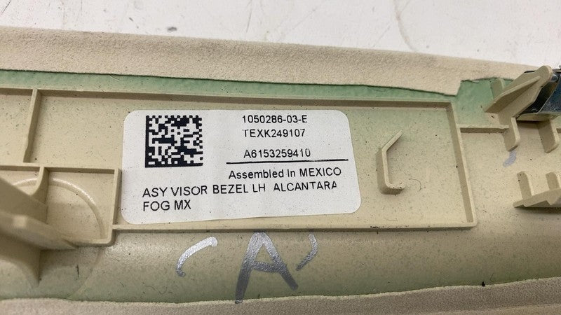 ⭕2016-2020 Tesla Model X Front Left Windshield Sun Visor Trim Bezel 10