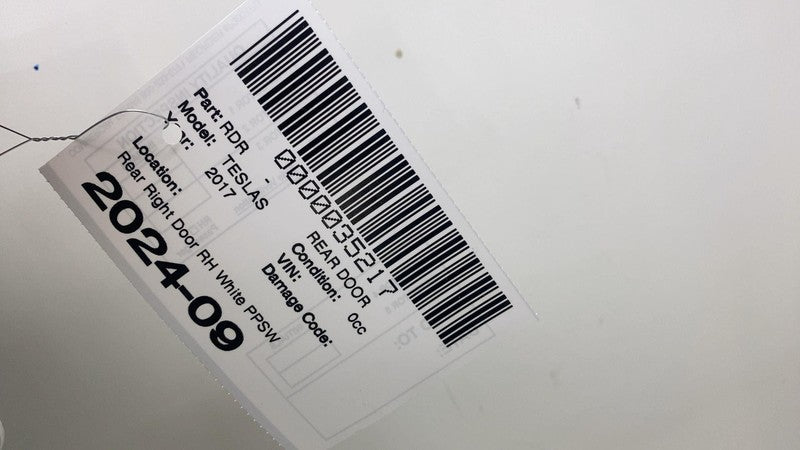 ⭕ 2016-2020 Tesla Model S Rear Passenger Side Door Shell Panel Right W