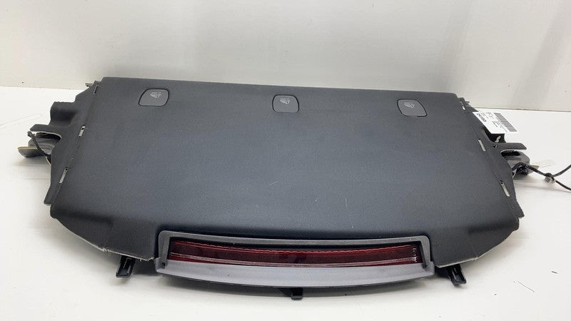 1128021 00 J 2017-2023 Tesla Model 3 M3 Rear Package Shelf Tray Panel Cover + Brake Light OEM
