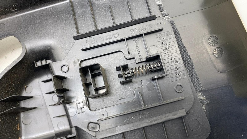 ⭕ 2025 Rivian R1S Left Side Upper B Pillar Cover Panel Black Mountain 