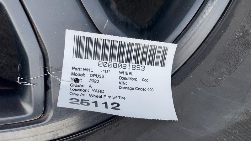 ⭕ 2019-2024 Ram 3500 20" Wheel Rim w/ Michelin Tire LT275/65 R20 Assy 