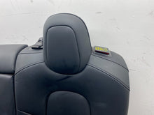 ⭕ 17-20 Tesla Model 3 Rear Left & Right Black Leather Seat Cushion Upper & Lower