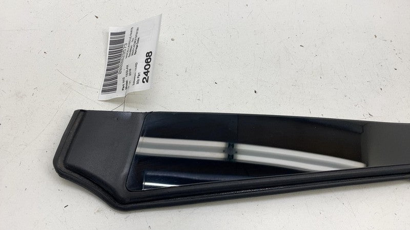 ⭕ 2016-2020 Tesla Model X MX B-Pillar Applique Glass Right w/ Seal 103