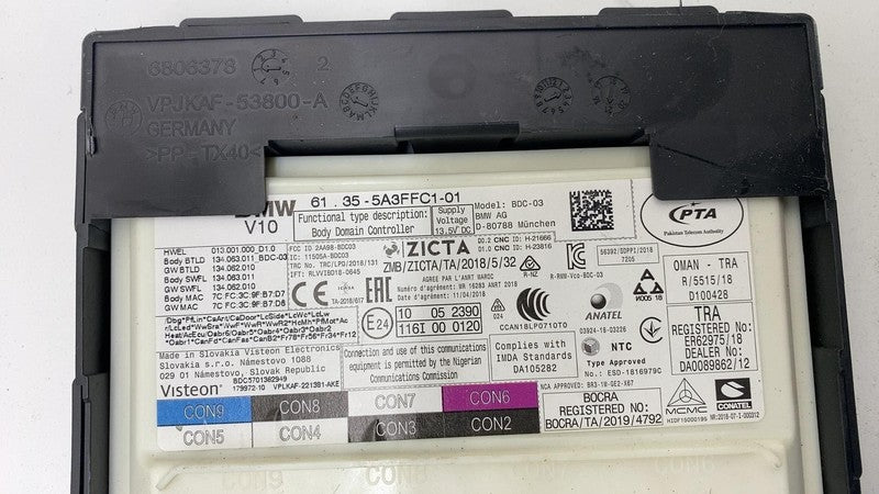 2020 2021 2022 2023 2024 BMW 530e G30 Body Domain Controller BDC Modul