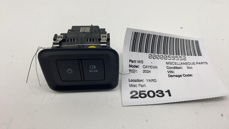 9Y0 941 527 C ⭕ 2023-2025 Porsche Cayenne Front Headlight Head Lamp Switch Control 9Y0941527C