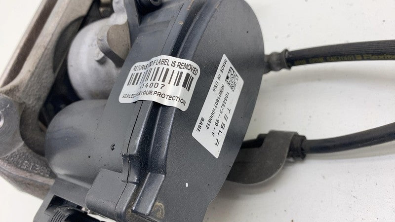 ⭕ 17-23 Tesla Model 3 Y Rear Left Caliper w/ Brake Line Hose BASE 1044