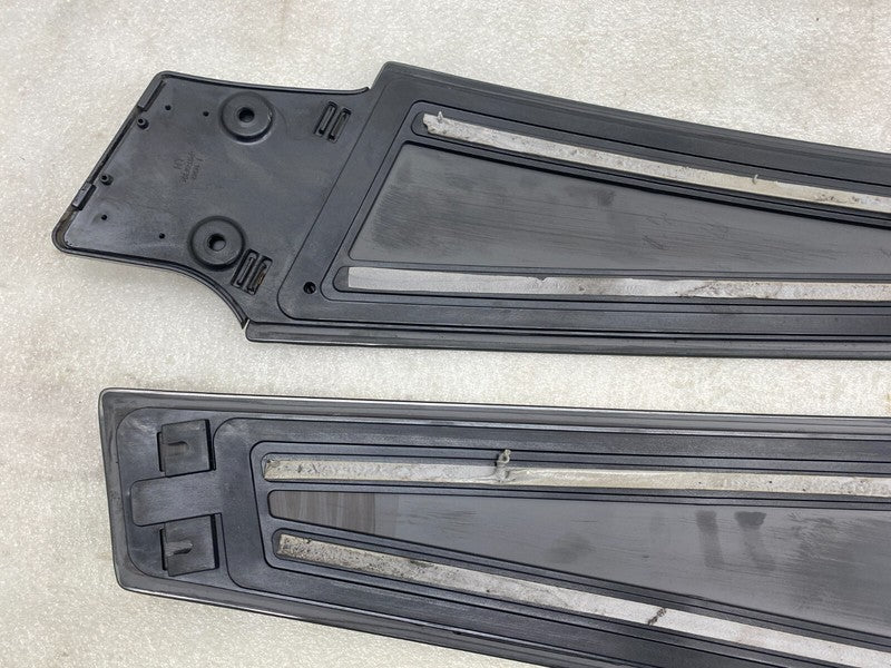 ⭕2012-2015 Tesla Model S PAIR Left & Right Exterior B-Pillar Applique Trim Cover