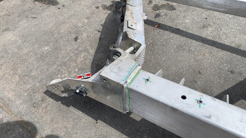 ⭕ 2022-2025 Rivian R1T R1S Rear Suspension Subframe Crossmember Cradle OEM AWD