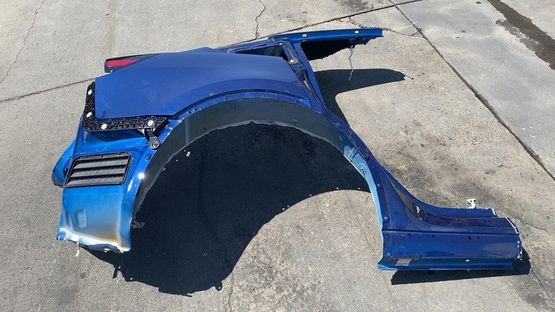 ⭕ 2020-2023 Tesla Model Y Rear Right Quarter Panel Structural Cutout Blue PPSB