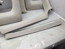 ⭕ 15-20 Tesla Model X Headliner Interior Pillar Falcon Door Trim Garnish Cream