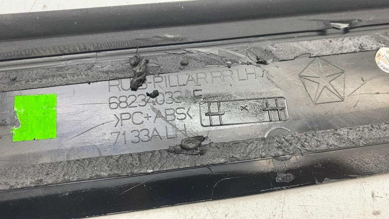 68234033AF ⭕ 17-25 Chrysler Pacifica Rear Left Door C-Pillar Applique Molding LH 68234033AF