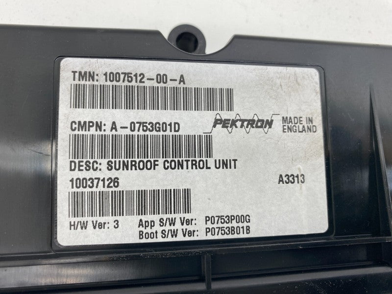 ⭕ 12-20 Tesla Model S Sunroof Controller Moon Roof Control Module 1007