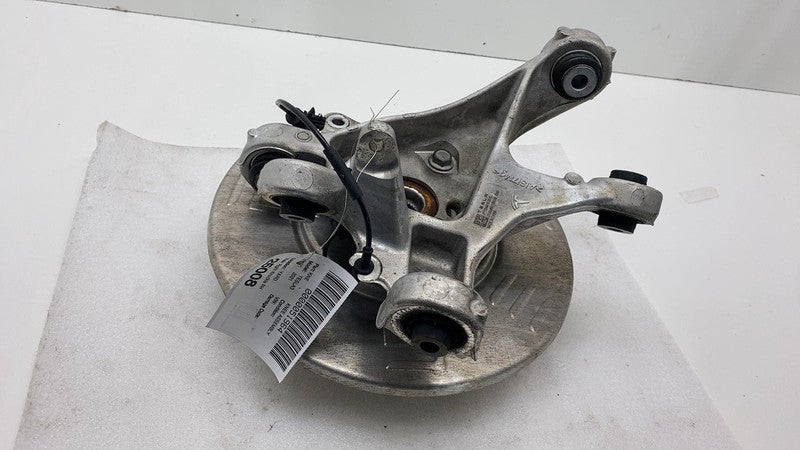 104412300B 2017-2023 Tesla Model 3 Rear Right Suspension Knuckle Spindle w/ Shield & Hub RH
