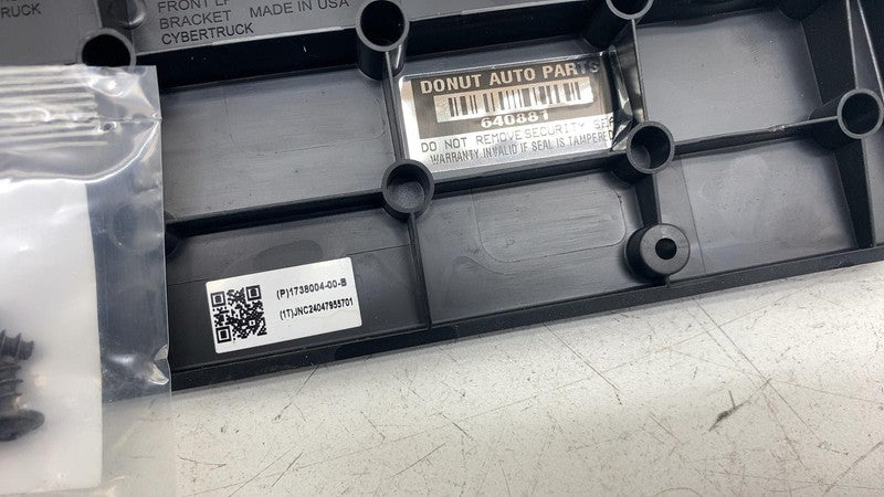 ⭕ 2024 Tesla Cybertruck Front Bumper License Plate Bracket Holder 1738