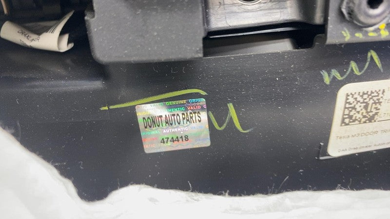 2017-2020 Tesla Model 3 Front Passenger Side Interior Door Panel Trim 