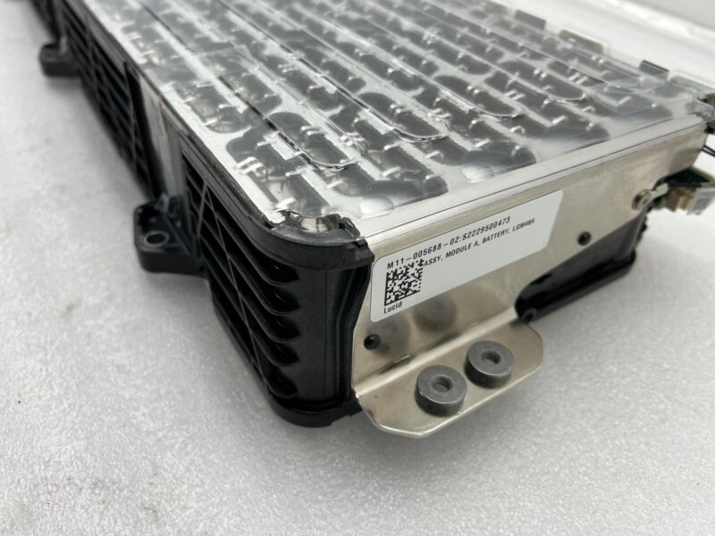P11-HM2500-01 ⭕ 2022-2024 Lucid Air One Battery Module Total LGM48A Assembly P11-HM2500-01