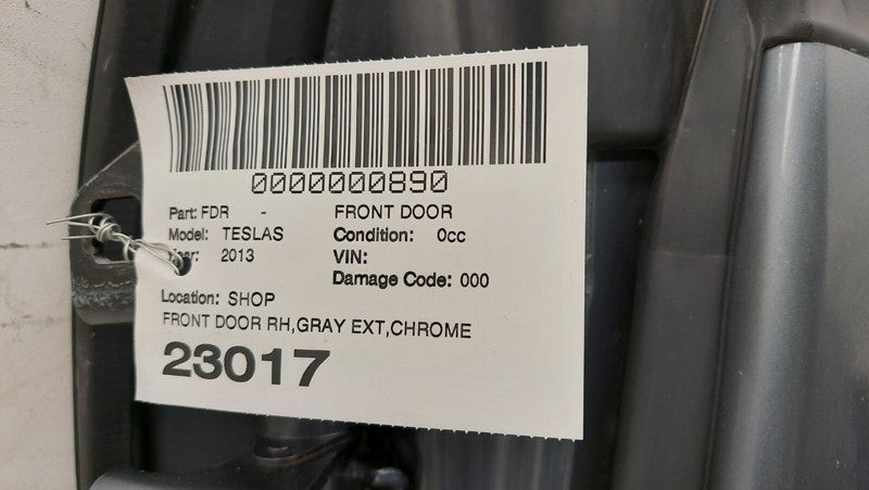 ⭕ 2012-2015 Tesla Model S Front Passenger Side Door Shell Panel Assemb