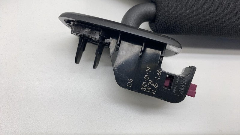 2017-2023 BMW 530e G30 Front Left & Right Windshield Sun Visor Black Sunvisor