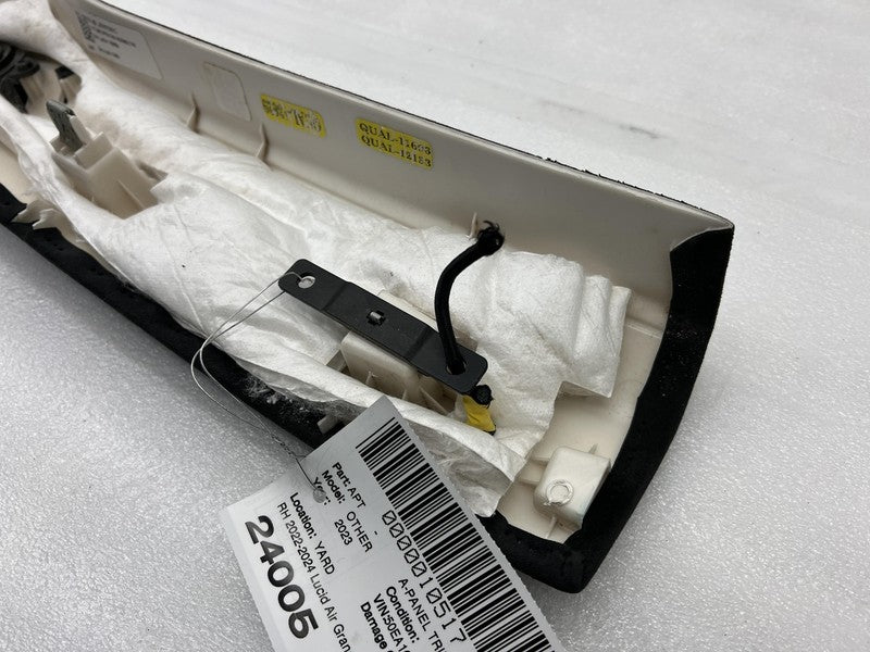 ⭕2022-2024 Lucid Air Passenger A-Pillar Cover Trim Upper Right OEM M11