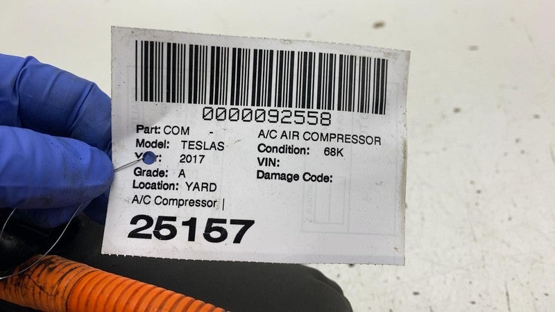 ⭕ 2016-2020 Model S Electric Air Conditioning A/C Compressor Pump 1063