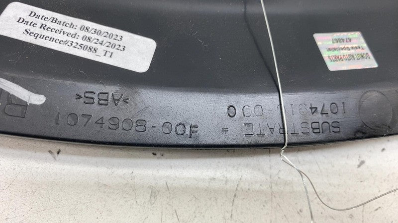 107490899F ⭕ 2016-2024 Tesla Model X Rear Driver Side Trunk Side Garnish Left 1074908-99-F