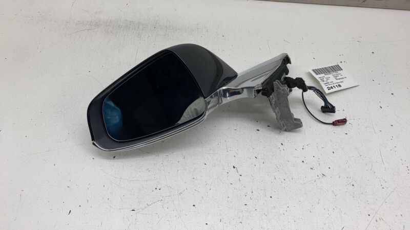 2012-2015 Tesla Model S Front Left Exterior Rear View Door Mirror Black - PBSB