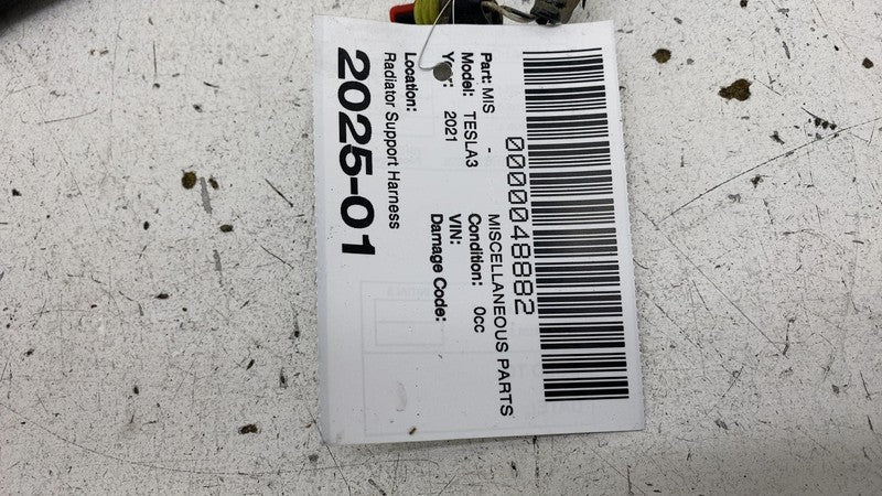 2567961 00 B 2017-2023 Tesla Model 3 Front End Module Wiring Harness FEM Cable Wire Assembly