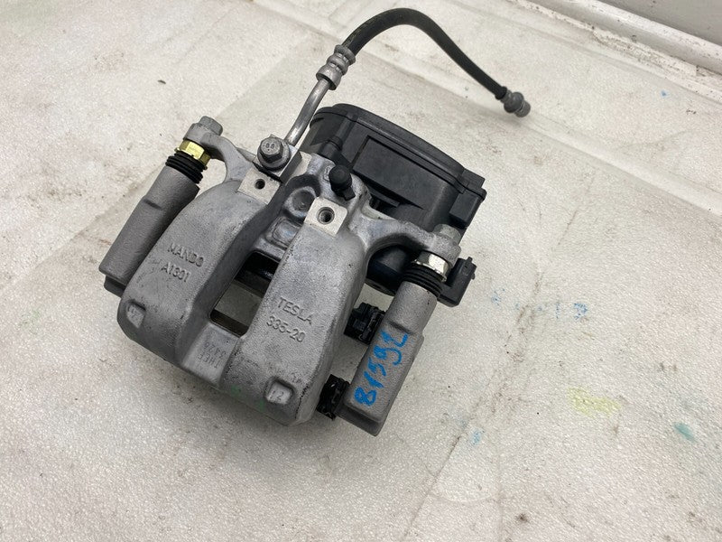 104462400H ⭕ 2017-2025 Tesla Model 3 Rear Right Caliper + Brake Hose Line BASE 1044624-00-H