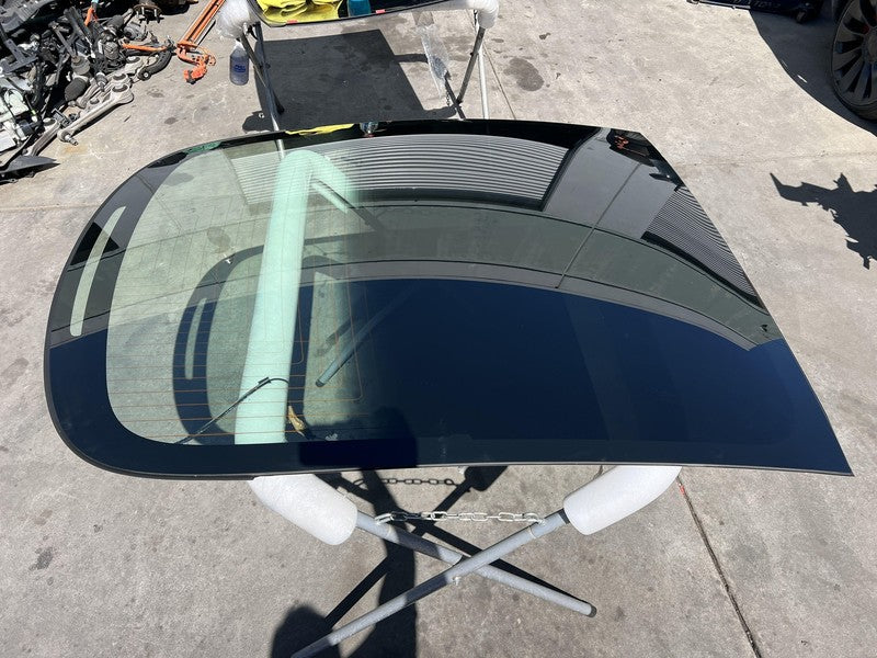 ⭕ 2017-2020 Tesla Model 3 Rear Trunk Panoramic Backlite Roof Glass Back Section