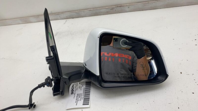 1495588-00-D ⭕ 2020 Tesla Model Y Front Exterior Rear View Door Mirror Right RH White PPSW