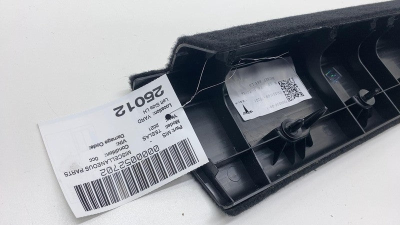 2021-2024 Tesla Model S MS Rear Driver Side Soft Trim Trunk Carpet Bra