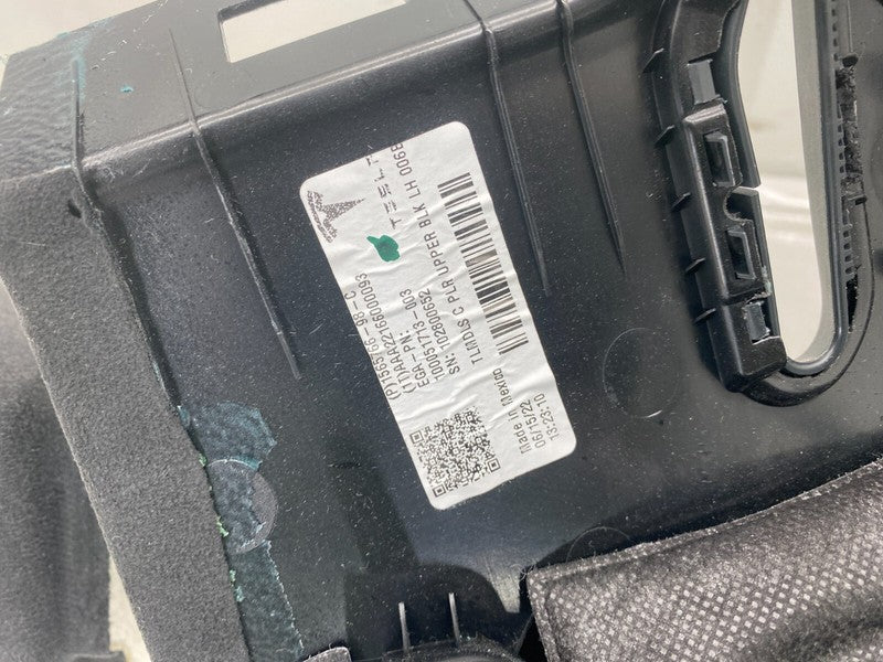 ⭕ 2021-2025 Model S Rear Trunk Tailgate Upper Panel + C-Pillar Trim 15