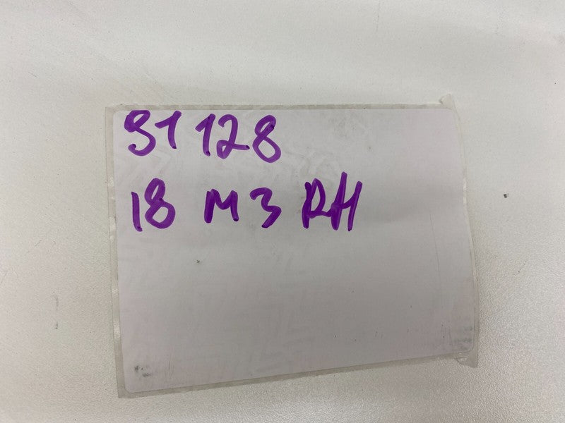 110044100B ⭕17-23 Model 3 Right B-Pillar Applique Glass Trim Molding w/ Camera 1100441-00-B
