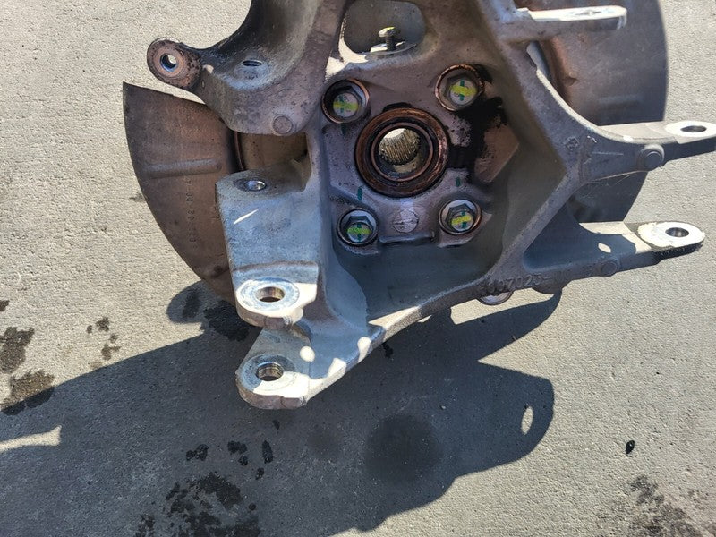 600702300B ⭕ 12-15 Model S Rear Driver Side Spindle Knuckle Wheel Hub Left RWD 6007023-00-B
